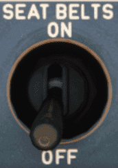 Seat Belt Sign off Seat Belt Sign off