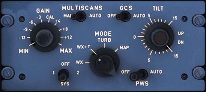 WX Radar Panel WX Radar Panel